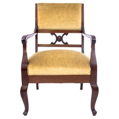 Antique armchair, Northern Europe, circa 1920.
