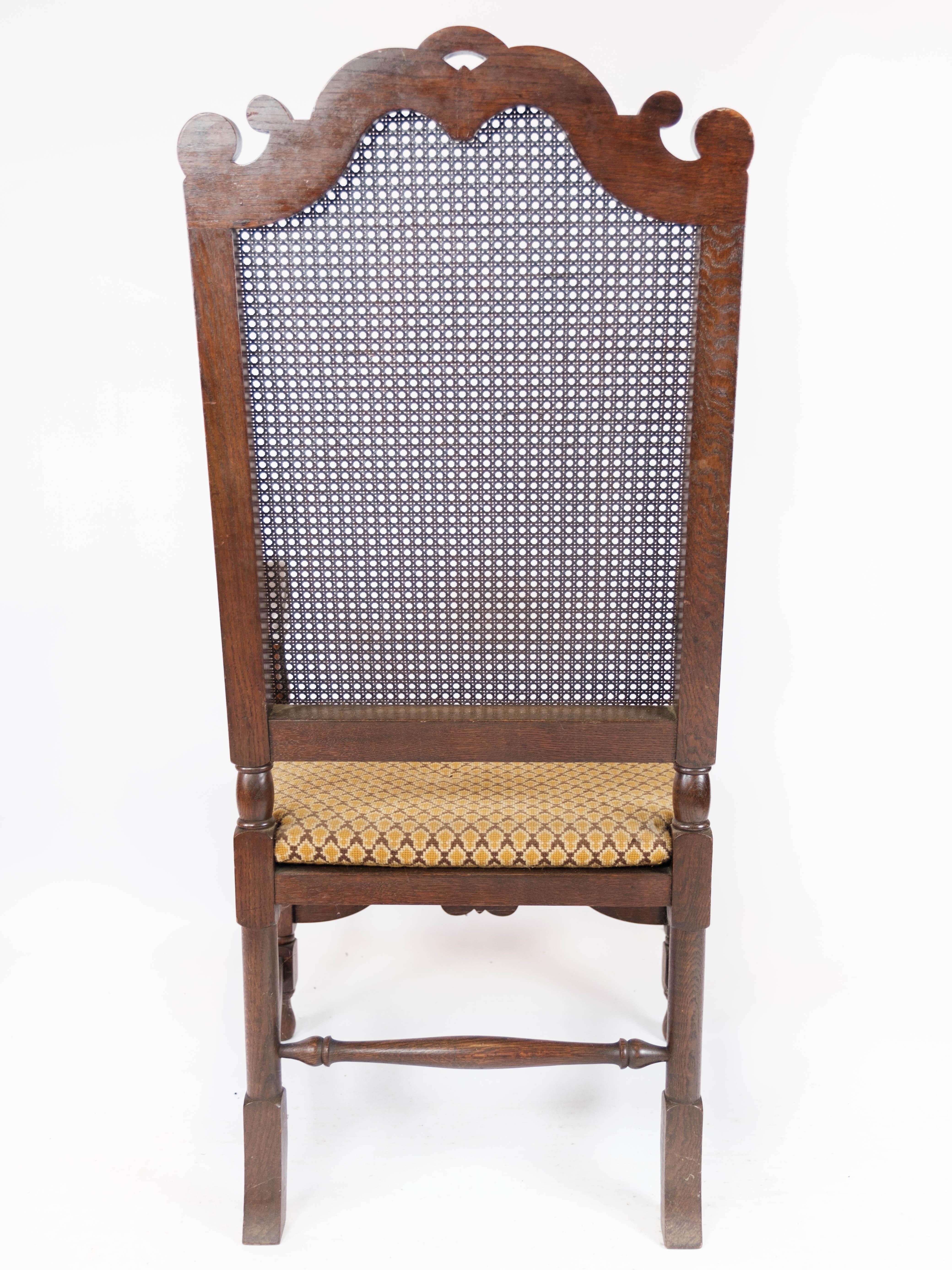 Antiker Sessel aus Eiche, 1920er-Jahre im Angebot 2
