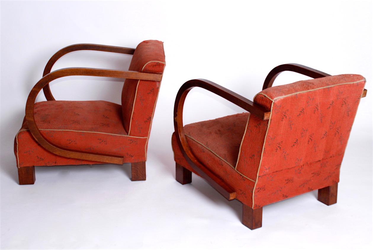 Los sillones están en su estado original. Mira la foto para ver el estado. Para renovar.