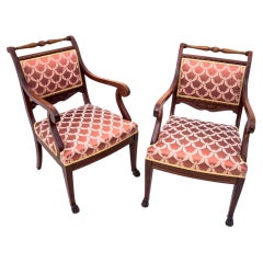 Antique Armchairs from the Beginning of the 20th Century, Northern Europe