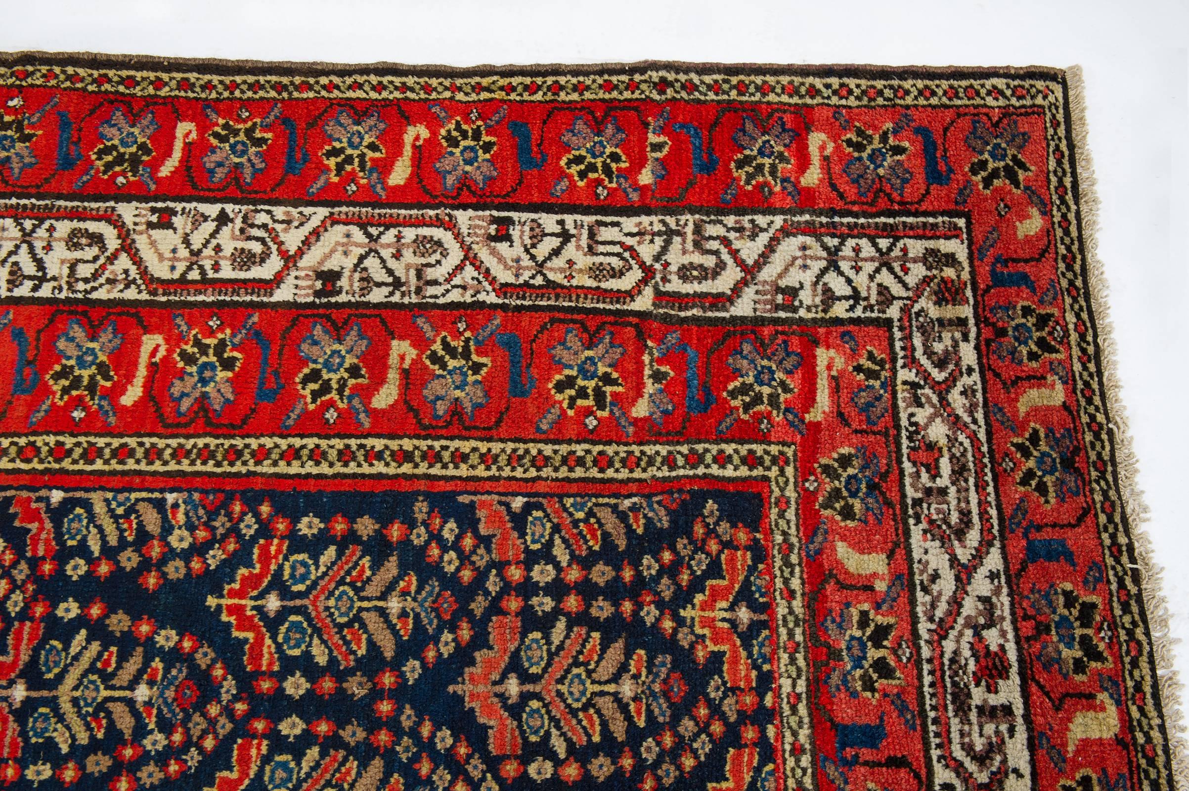 Other Antique Armenian Carpet with Almond Design For Sale