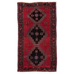 Antigua alfombra kazaka armenia caucásica en raro formato grande