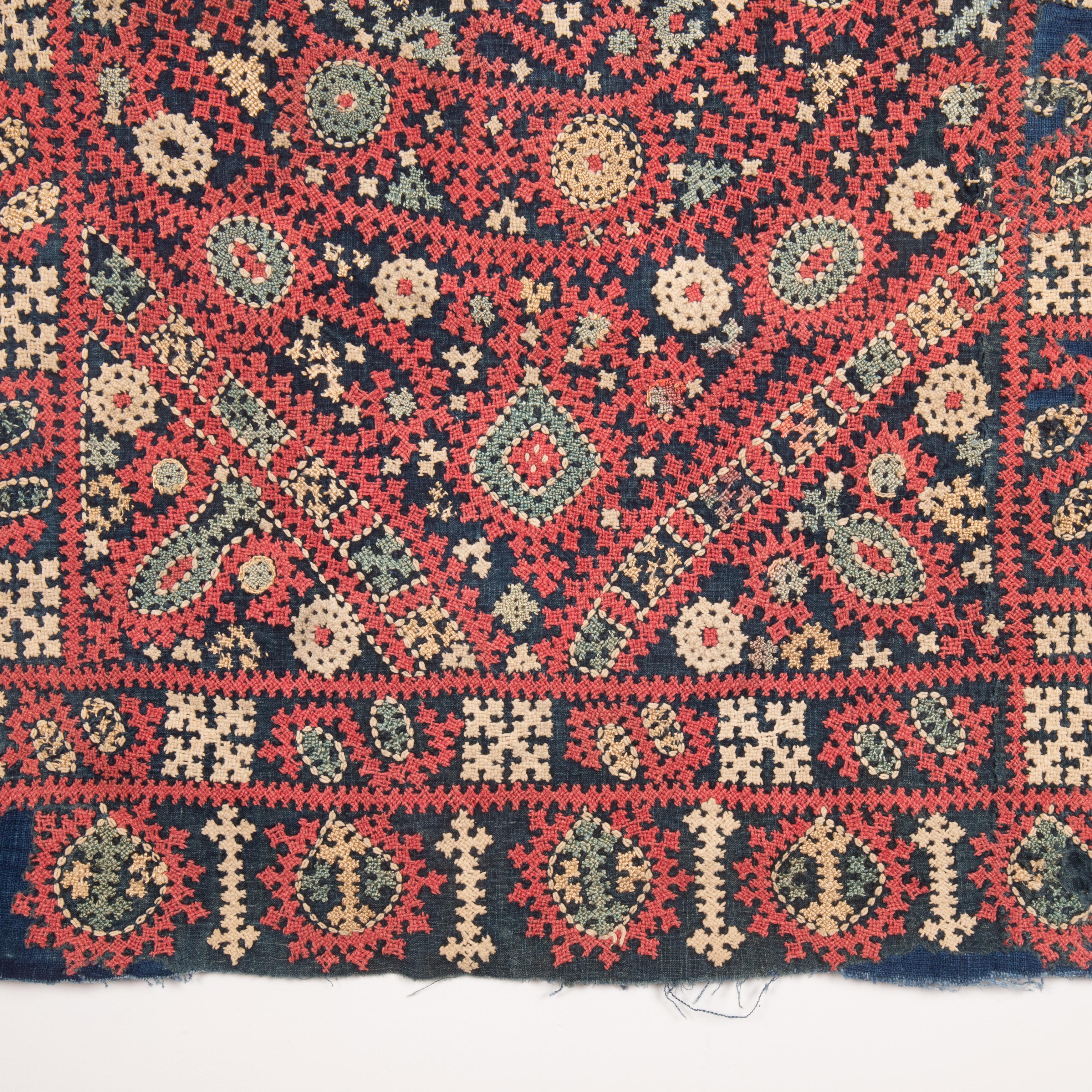 Embroidered Antique Armenian Marash Embroidery, Early 20th Century