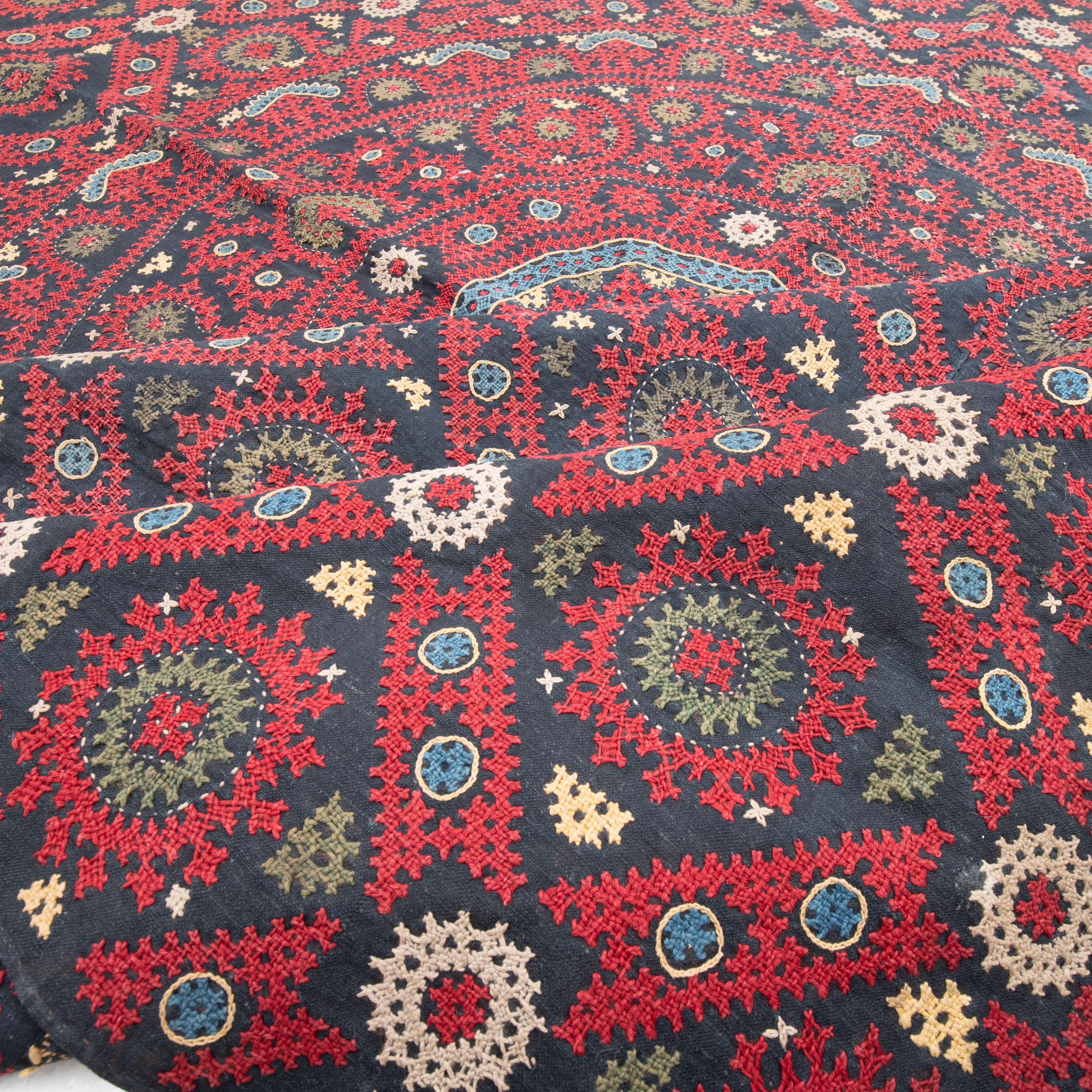 Antique Armenian Marash Embroidery, Late 19th  Early 20th Century For Sale 3