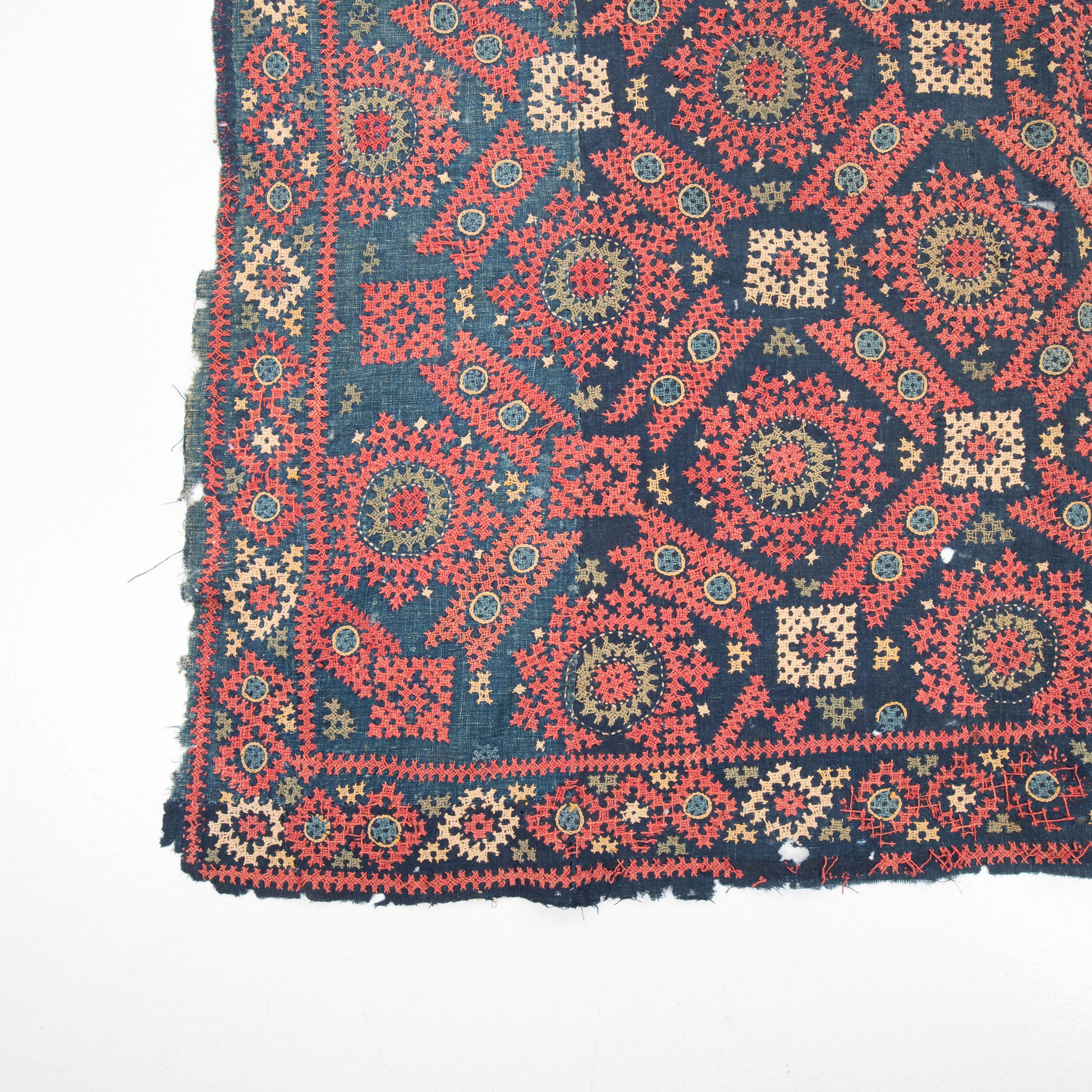 Turkish Antique Armenian Marash Embroidery, Turkey Late 19th C. For Sale