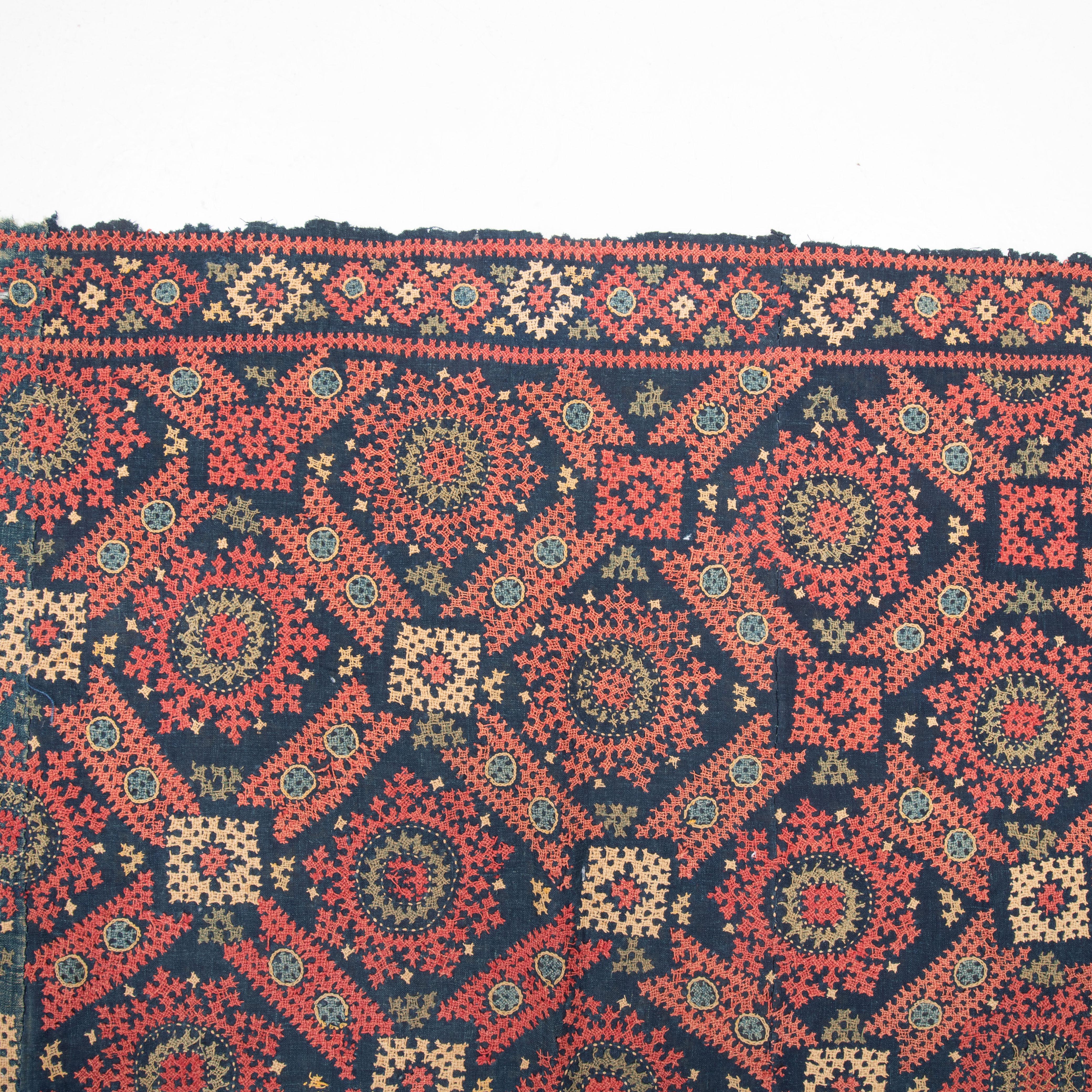 19th Century Antique Armenian Marash Embroidery, Turkey Late 19th C. For Sale