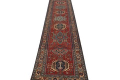 Antique Arraiolos Needlepoint Runner with Floral Medallions, from Rug & Kilim