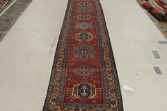 Antique Arraiolos Needlepoint Runner with Floral Medallions, from Rug & Kilim