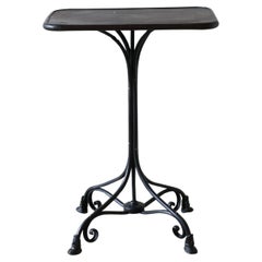 Used Arras Bistro Table from 1900, Crafted in France