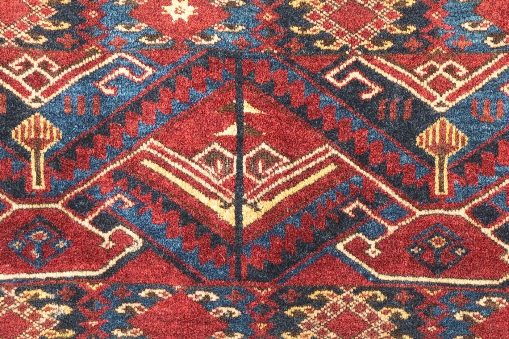 Antiker Arsari-Teppich 1'10'' x 5'3'' (19. Jahrhundert) im Angebot