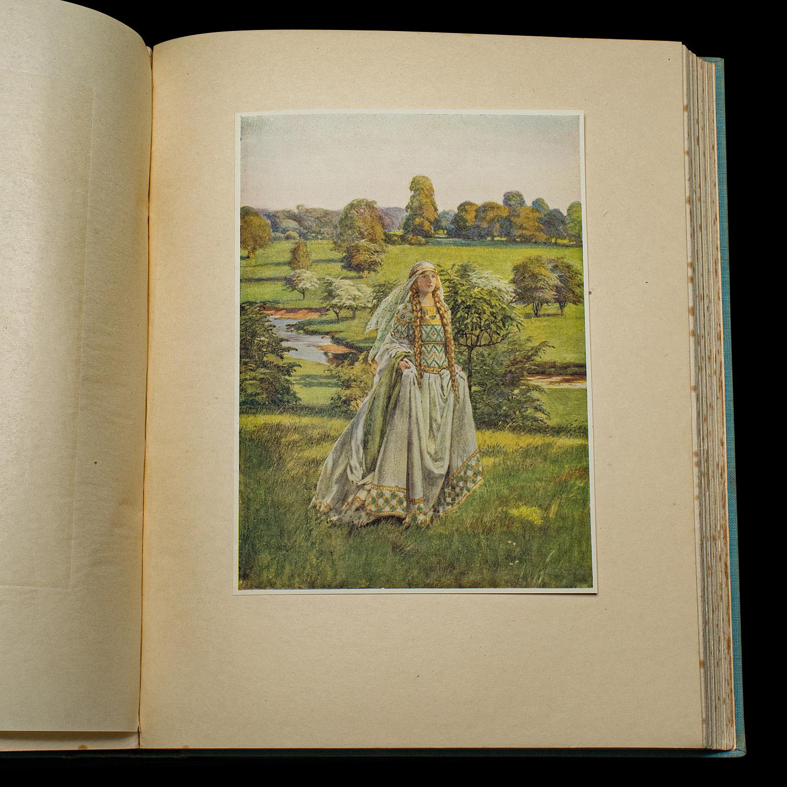 Antique Art Book Golden Book of Famous Women, English, Eleanor F Brickdale, 1919 For Sale 4
