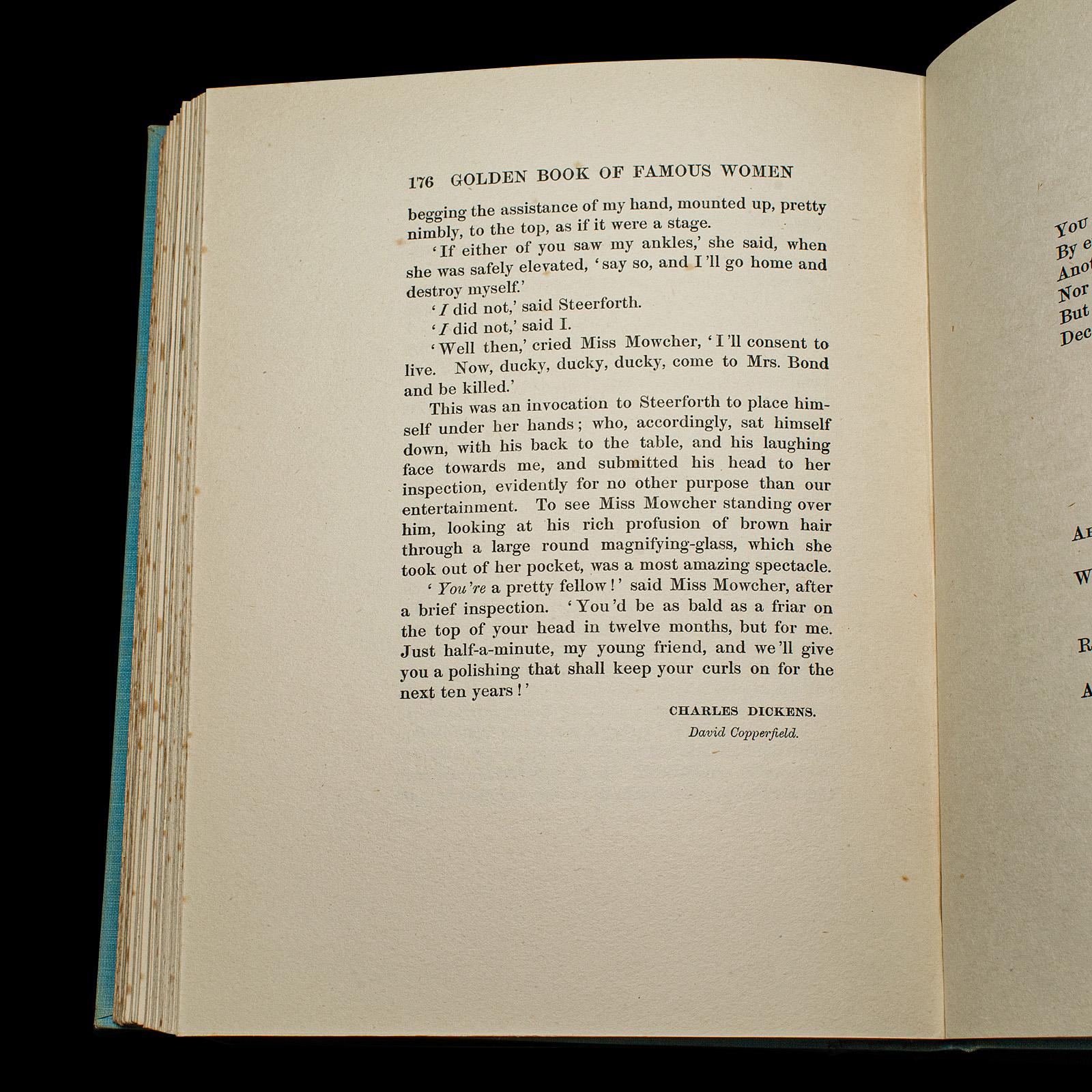Livre d'art ancien Golden Book of Famous Women, anglais, Eleanor F Brickdale, 1919 en vente 5