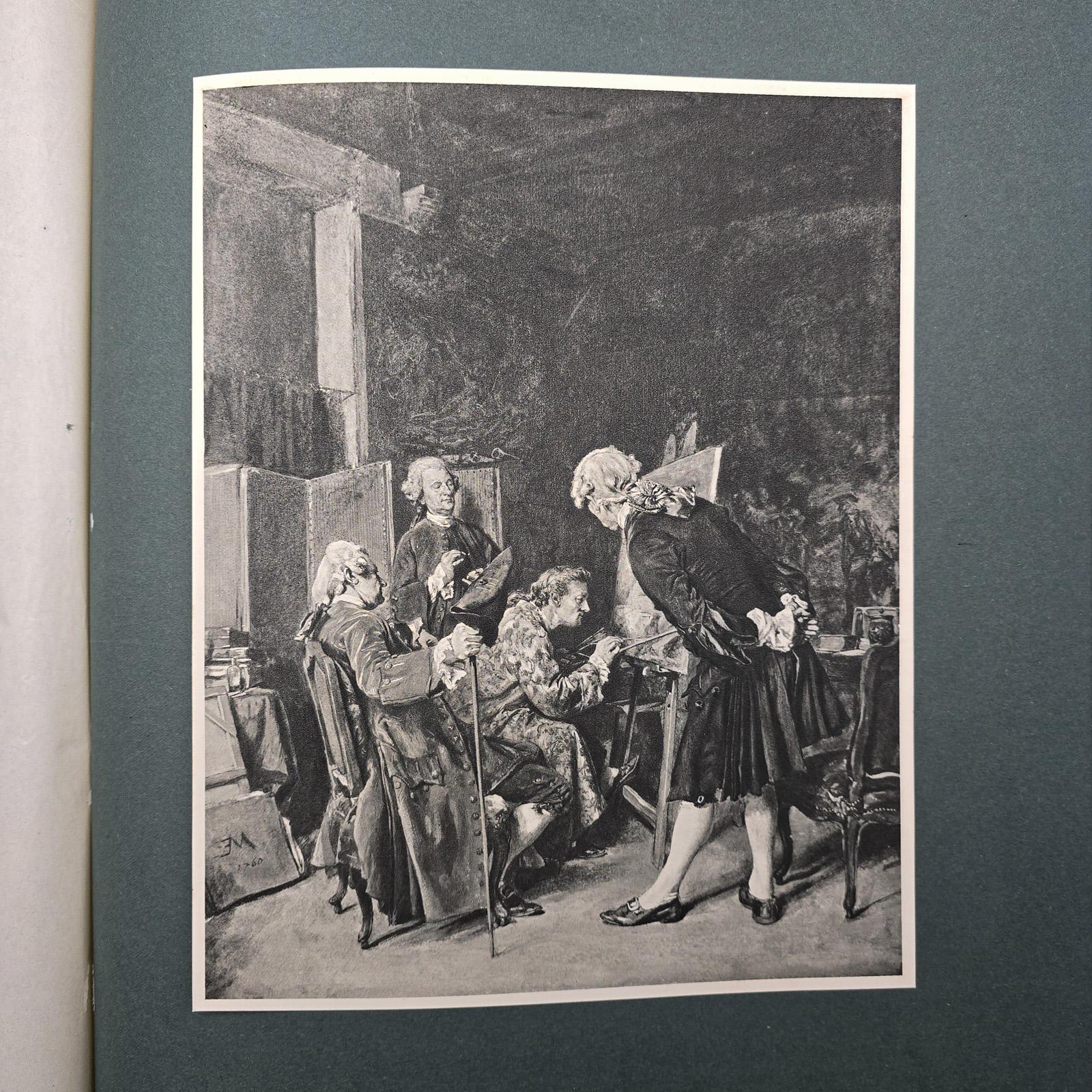 Antikes Kunstbuch, Die Meisterwerke der Meister, Hardcover, illustriert, edwardianisch im Angebot 4