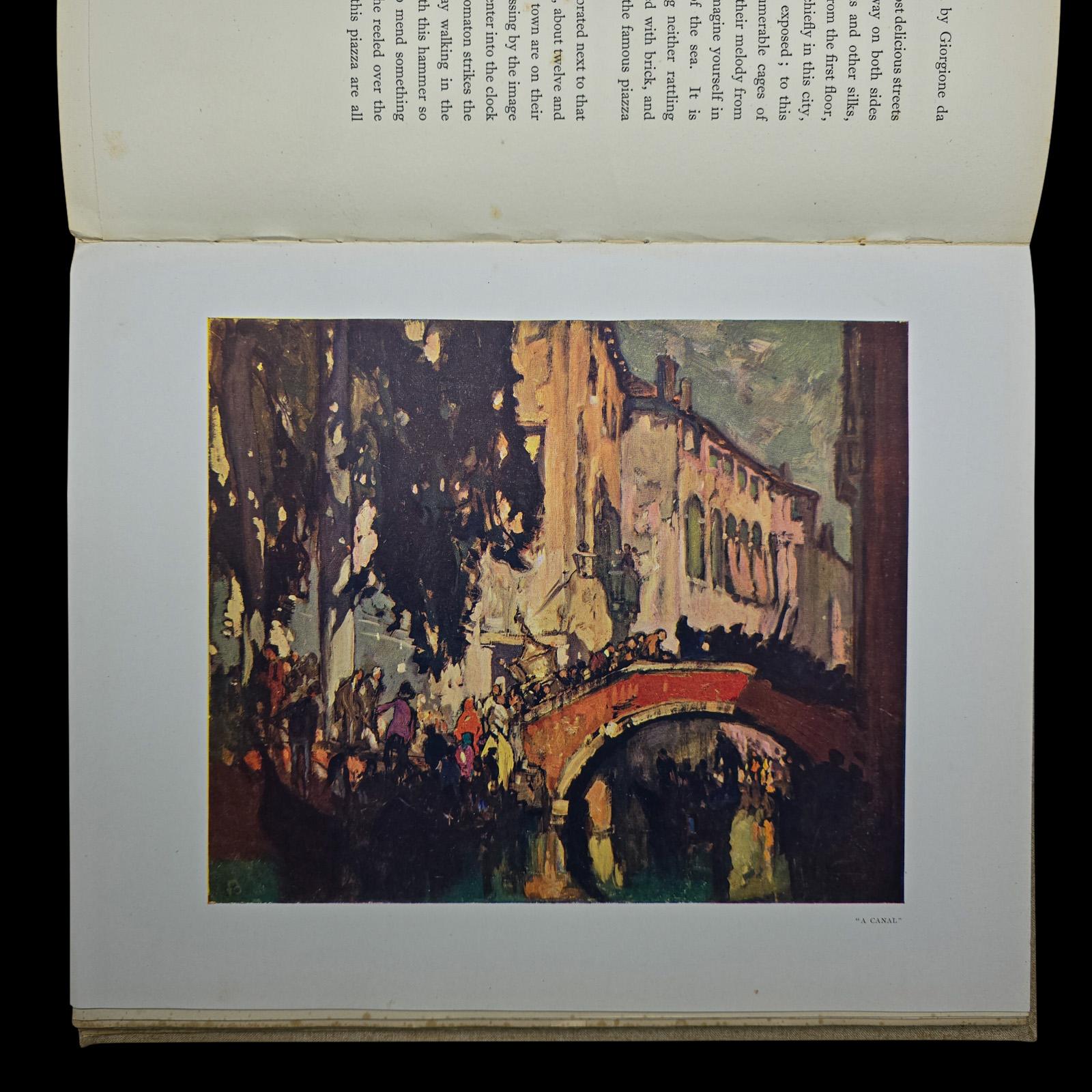 Livre d'art ancien, The Pageant of Venice, Hutton & Brangwyn, Illustrated, C.C. 1920 en vente 4