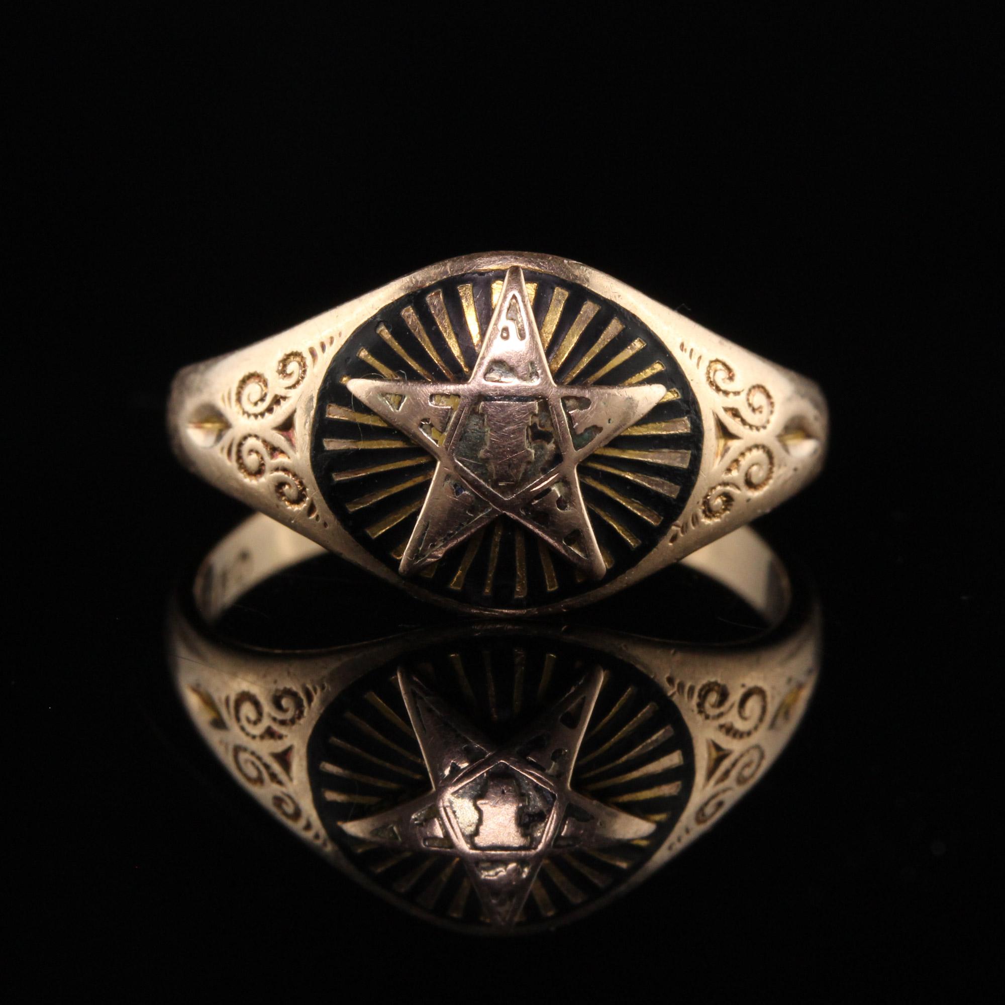 antique shriners ring