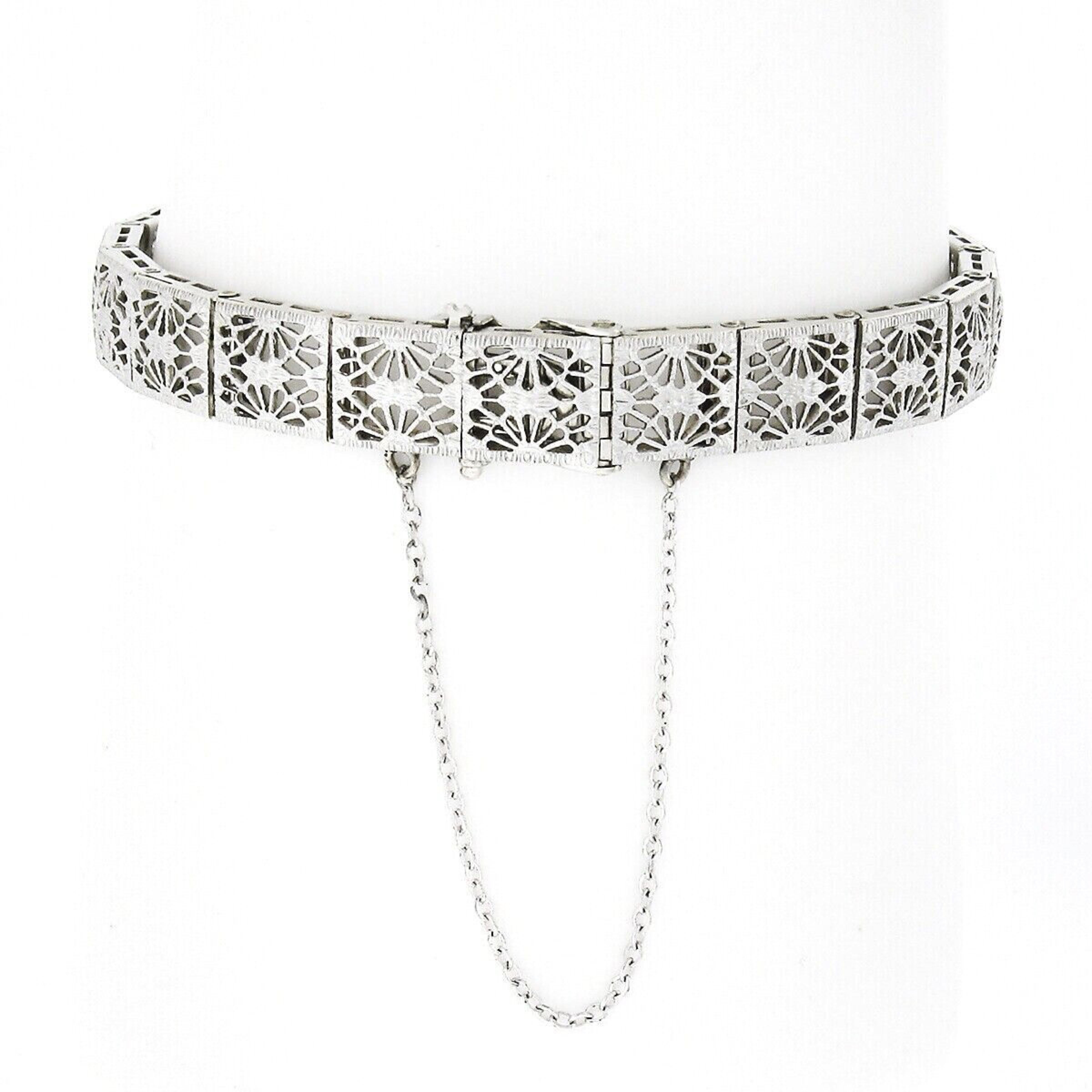 bracelet or filigrane ancien