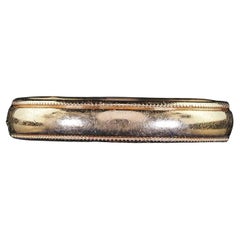 Antique Art Deco 14K Yellow Gold Art Carved Wedding Band - Size 7 1/4