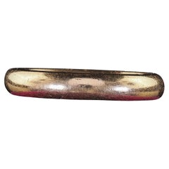 Antique Art Deco 14K Yellow Gold Classic Engraved Wedding Band - Circa 1914