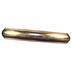 Vintage Art Deco 14K Yellow Gold Classic Milgrained Wedding Band - Size 6 1/4