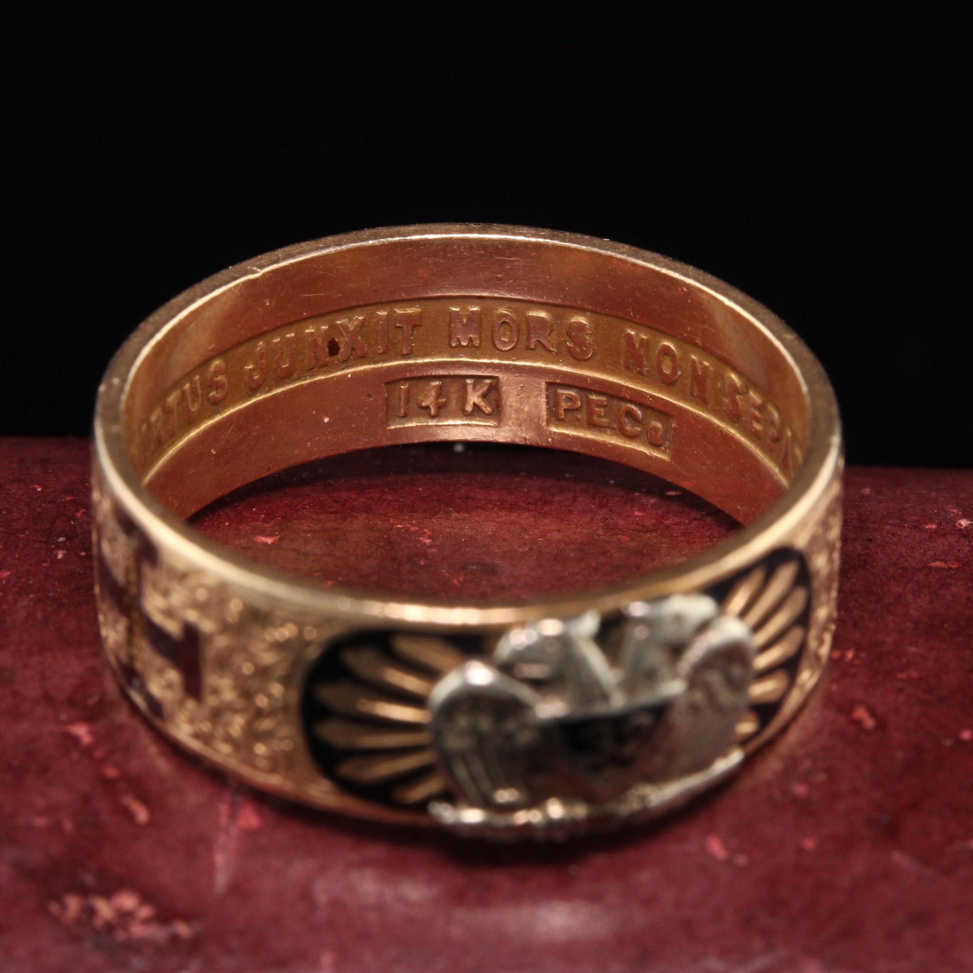 antique masonic rings