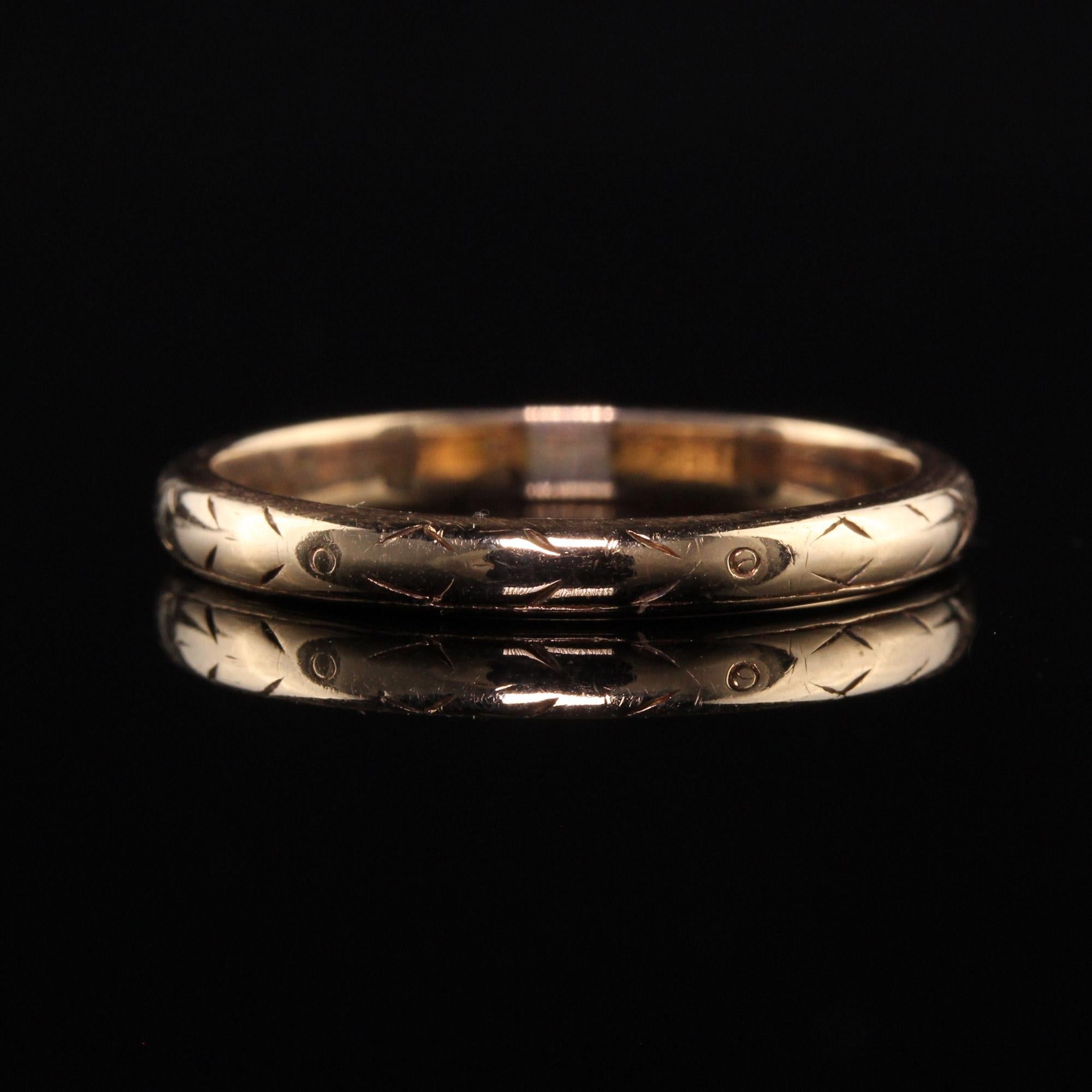 art deco mens wedding ring