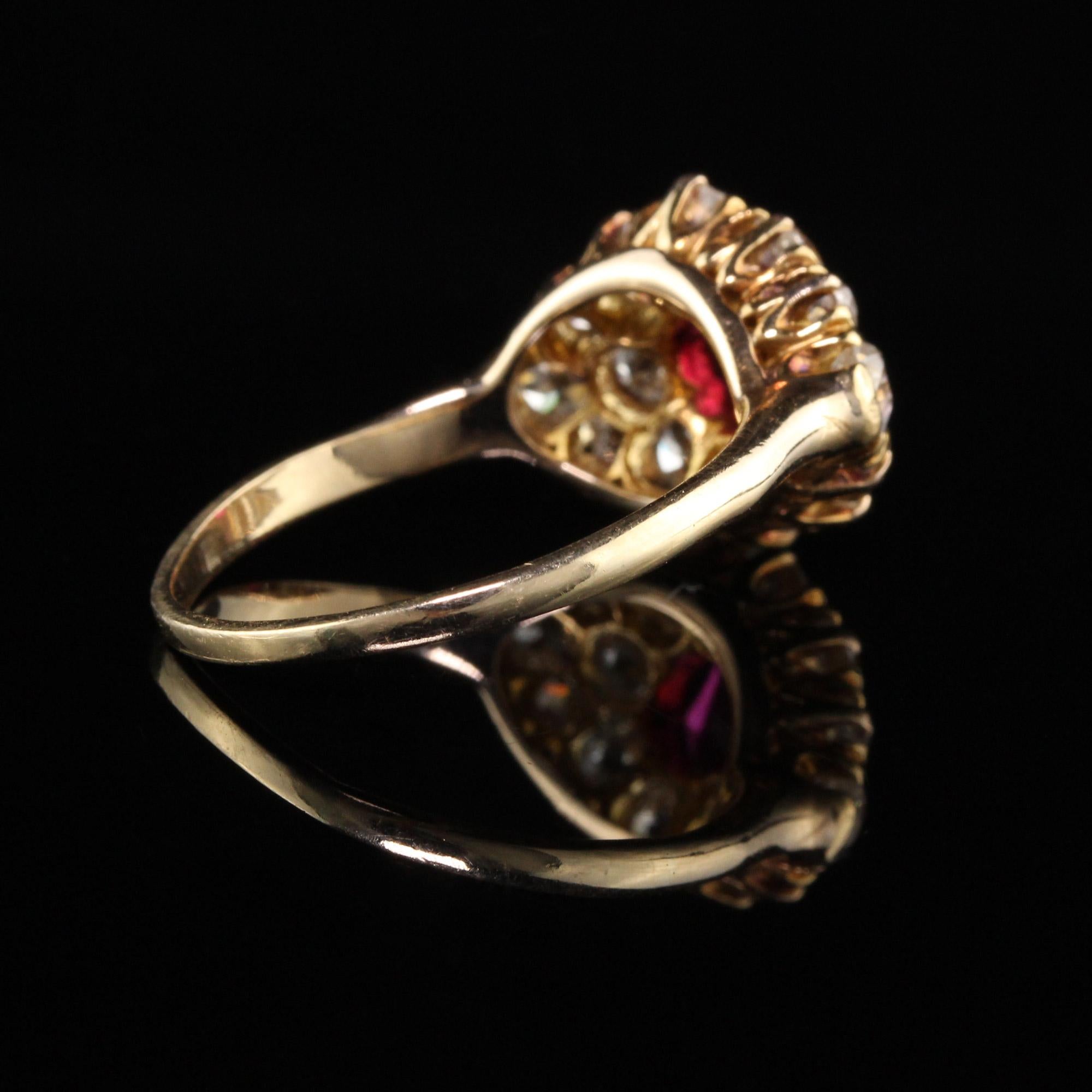 ruby ring vintage
