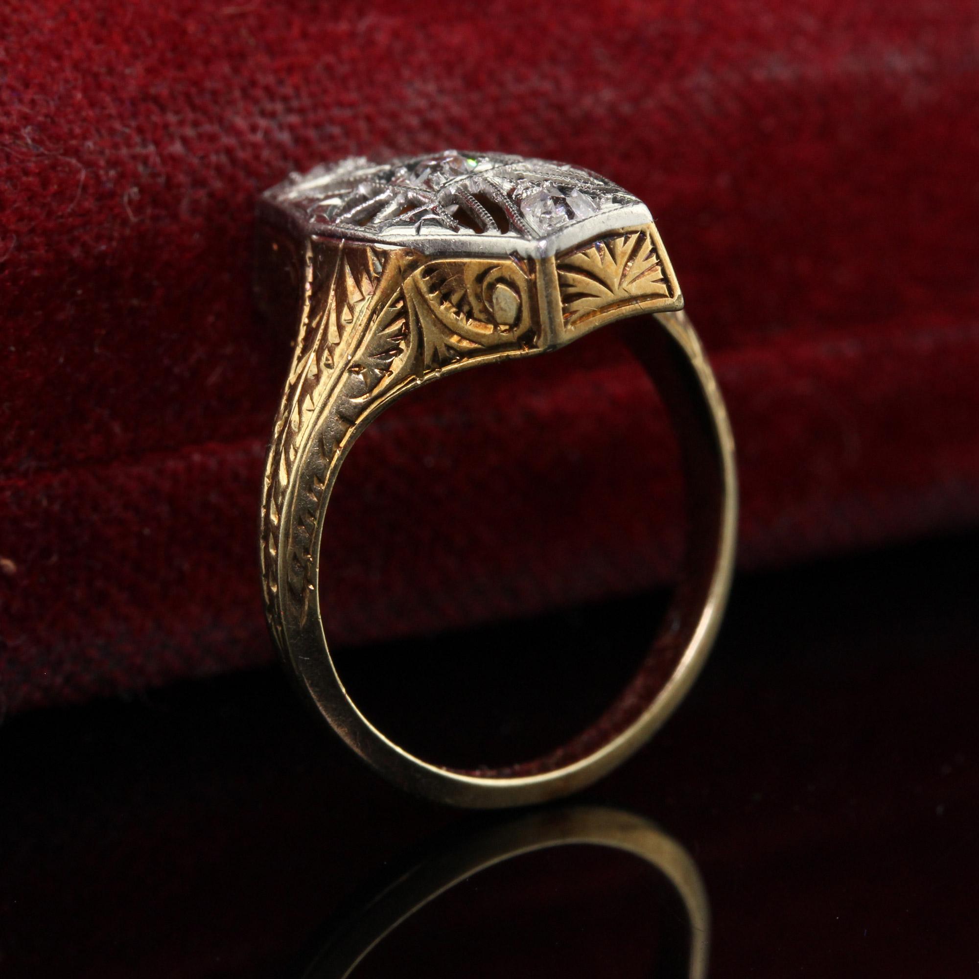 bague filigrane or jaune
