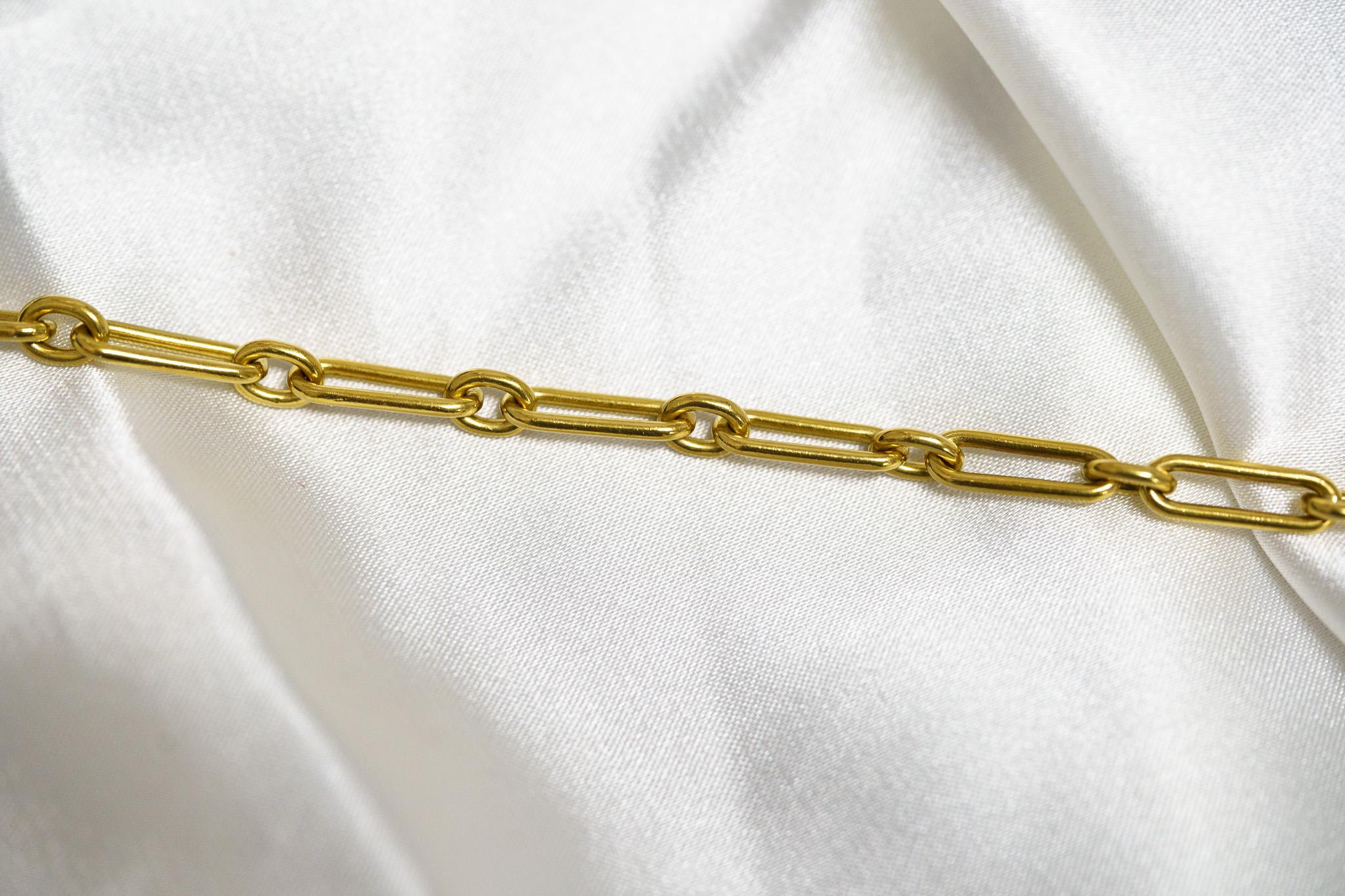Antike Art-Déco-Abendtasche aus 18 Karat Goldgeflecht im Art déco-Stil mit Smaragd- und Diamantrahmen im Angebot 4