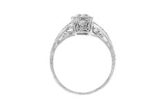 Antique Art Deco 1920 1.70 Carat Diamond Dinner Ring