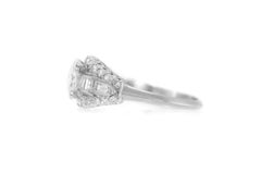 Antique Art Deco 1930s 1.10 Carat Old European Cut Diamond Engagement Ring