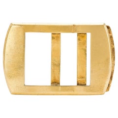 Arte Antiques Art Deco 1930s Cartier Gold Belt Buckle