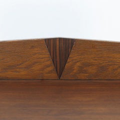 Antique Art Deco 1930s Design Bookcase or Liquor Cabinet