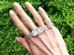 Antique Art Deco 5.44 Carat Diamond and Platinum Cocktail Watch Circa 1935