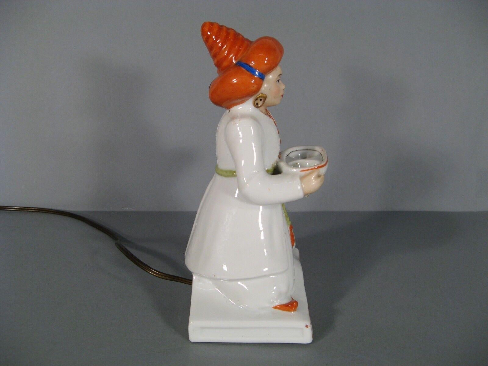 Antique Art Deco Aladdin Nightlight Perfume Burner -1Y96 3