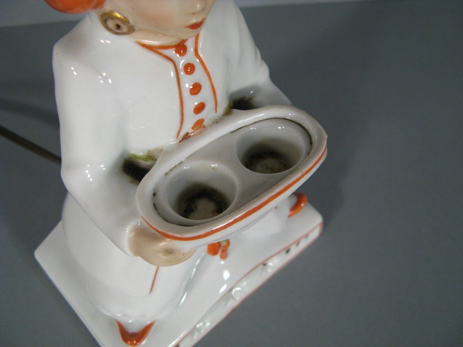 French Antique Art Deco Aladdin Nightlight Perfume Burner -1Y96
