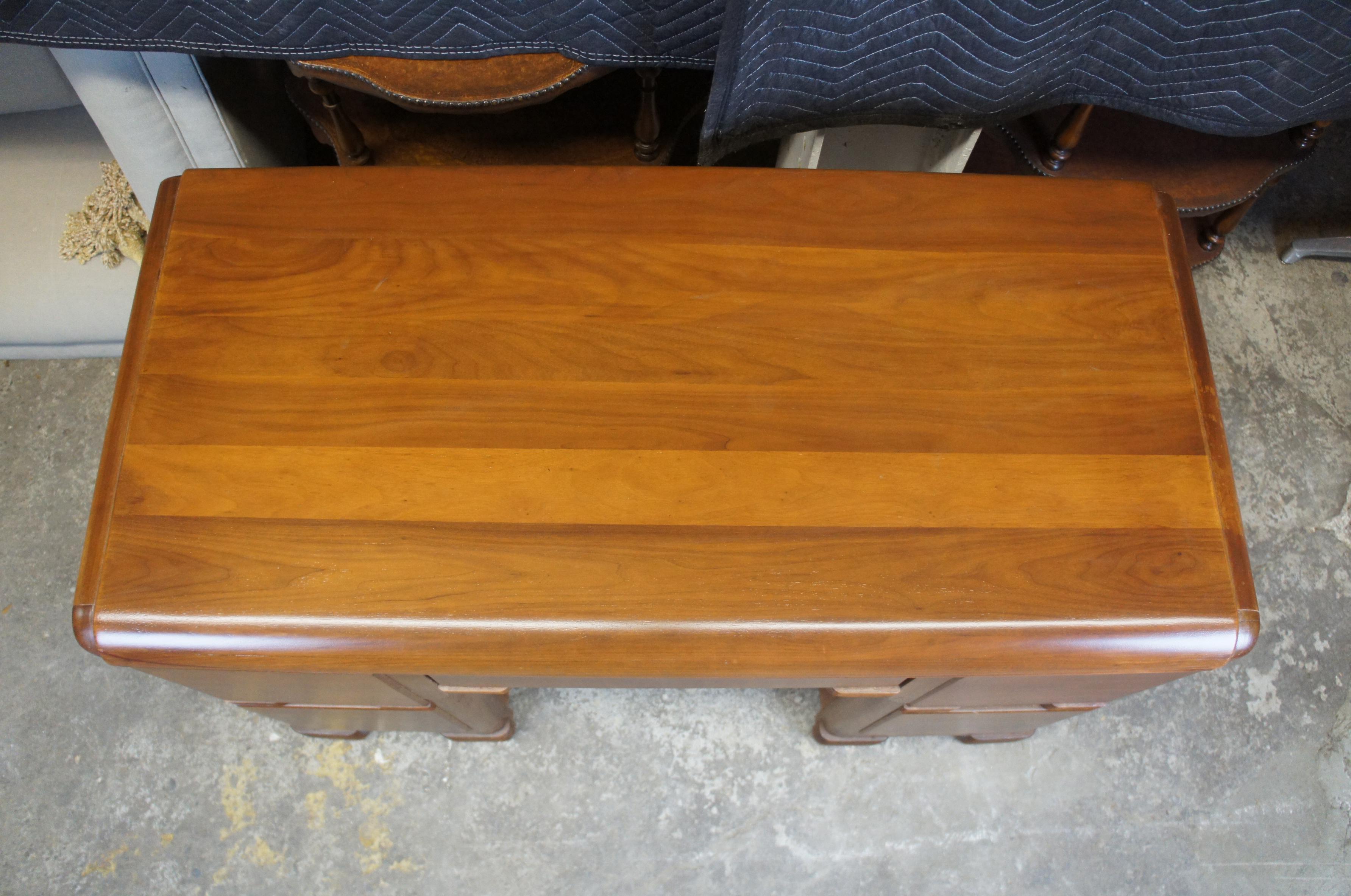 waterfall desk vintage