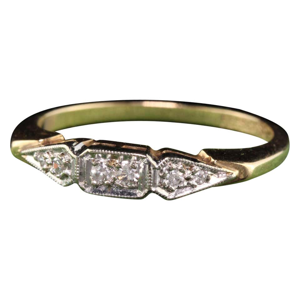1920s Wedding Rings - 191 For Sale at 1stDibs | antique wedding bands ...