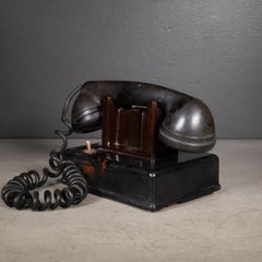 Antique Art Deco Bakelite Hotel Dictophone Desk Phone c.1930