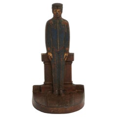 Antique Art Deco Bellhop Door Stop