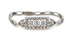Vintage Art Deco bracelet with 3.00 ct diamonds, circa 1930s