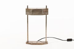 Antique Art Deco Brass Table Lamp by Marcel Breuer for 1925 Paris Exposition