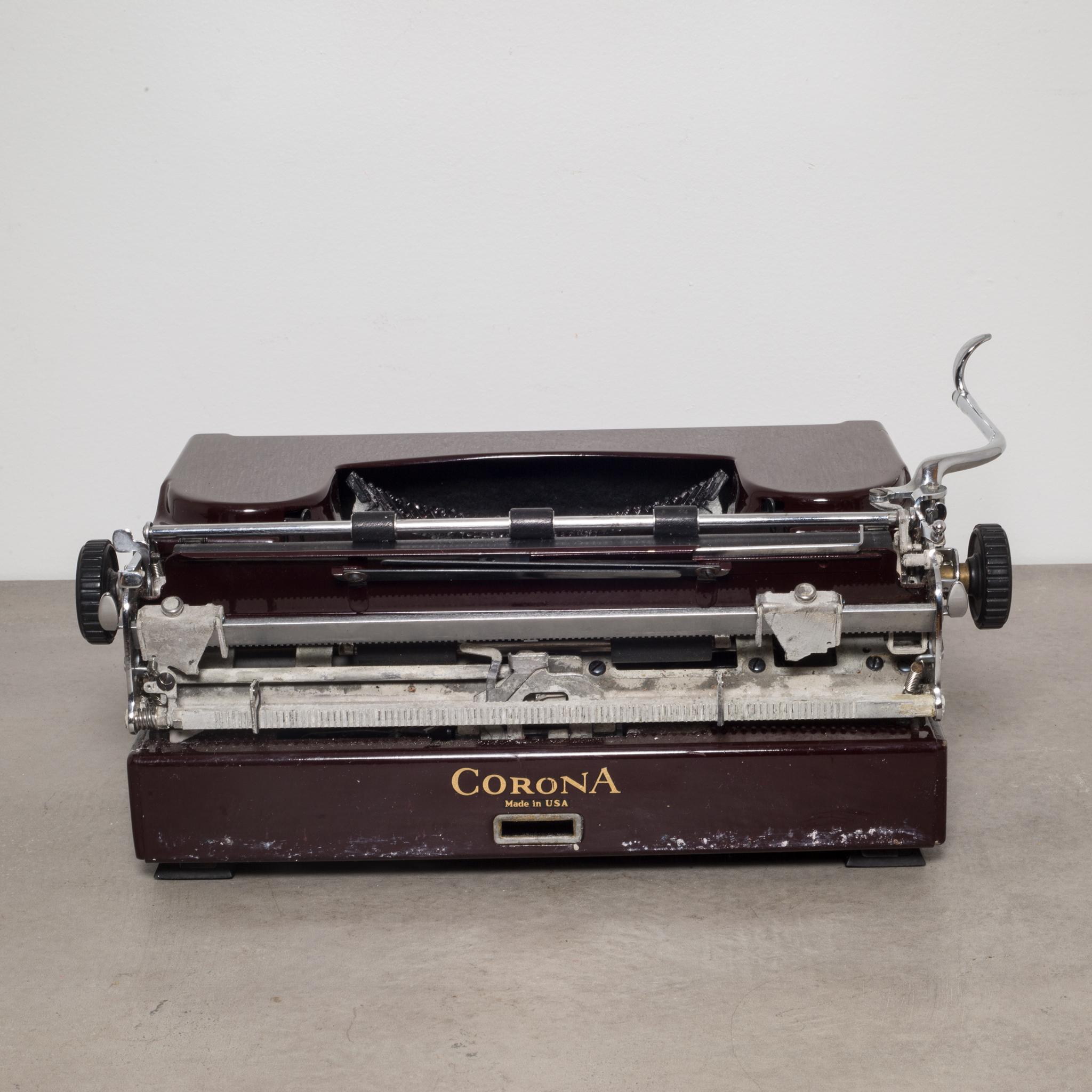 1934 smith corona silent typewriter