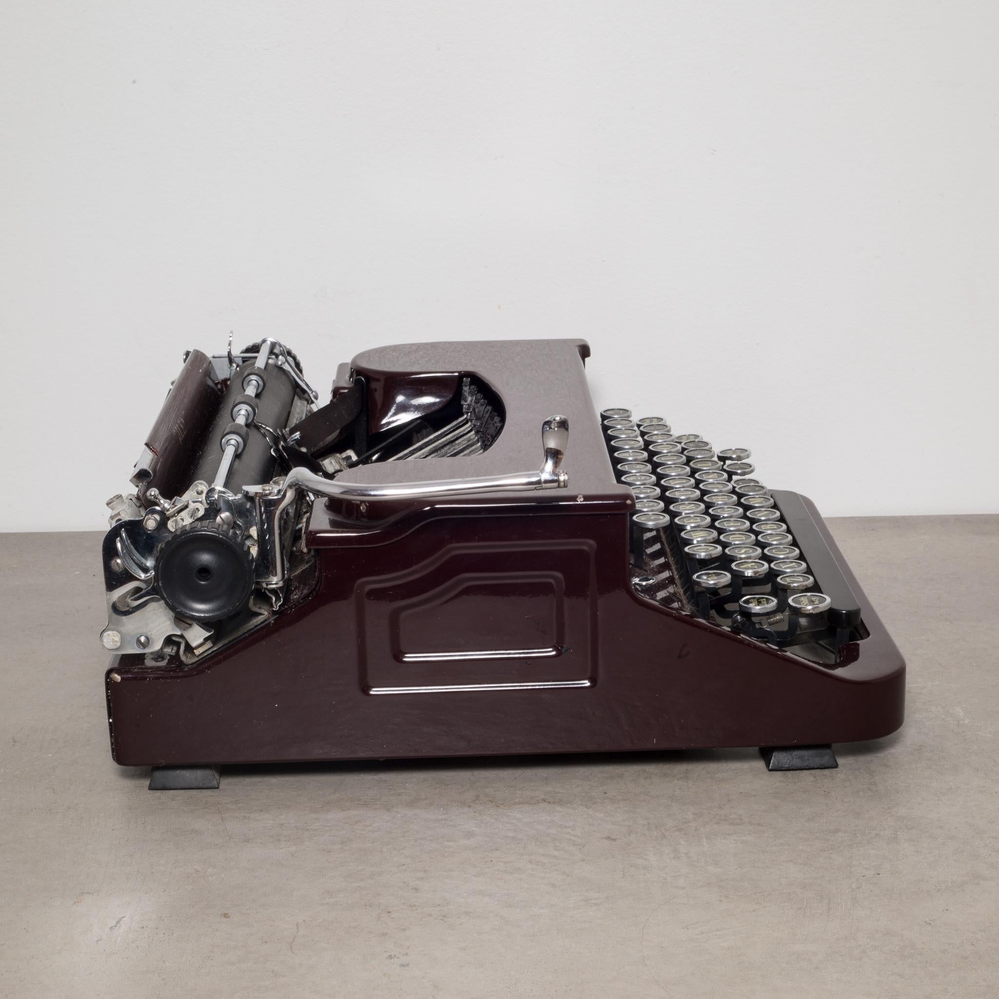corona silent typewriter 1934