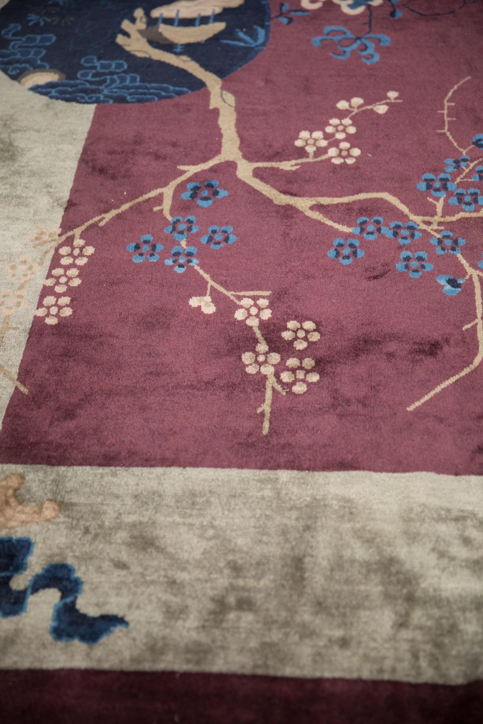 Tapis Art déco ancien Bon état - En vente à Katonah, NY