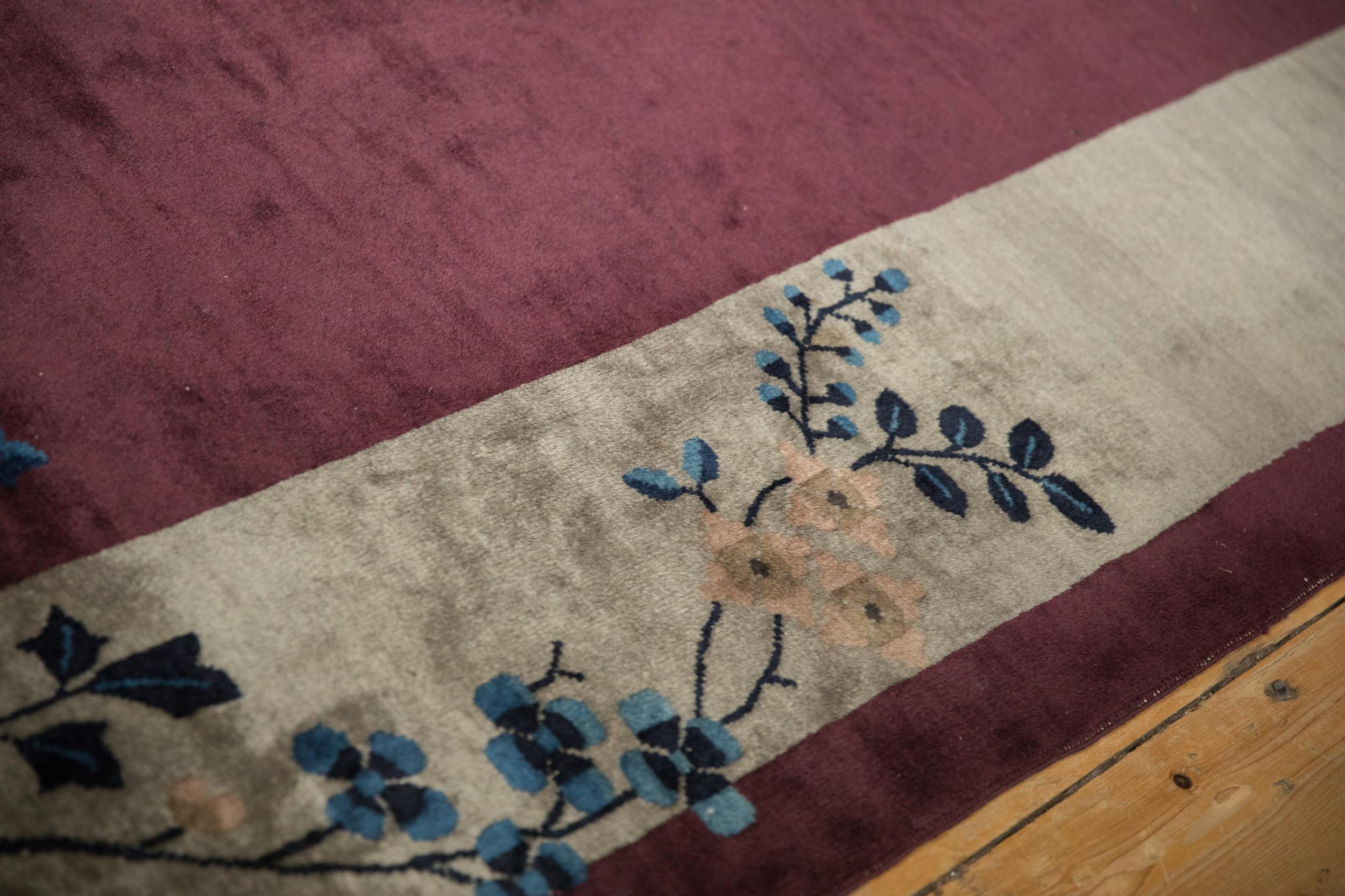 Laine Tapis Art déco ancien en vente