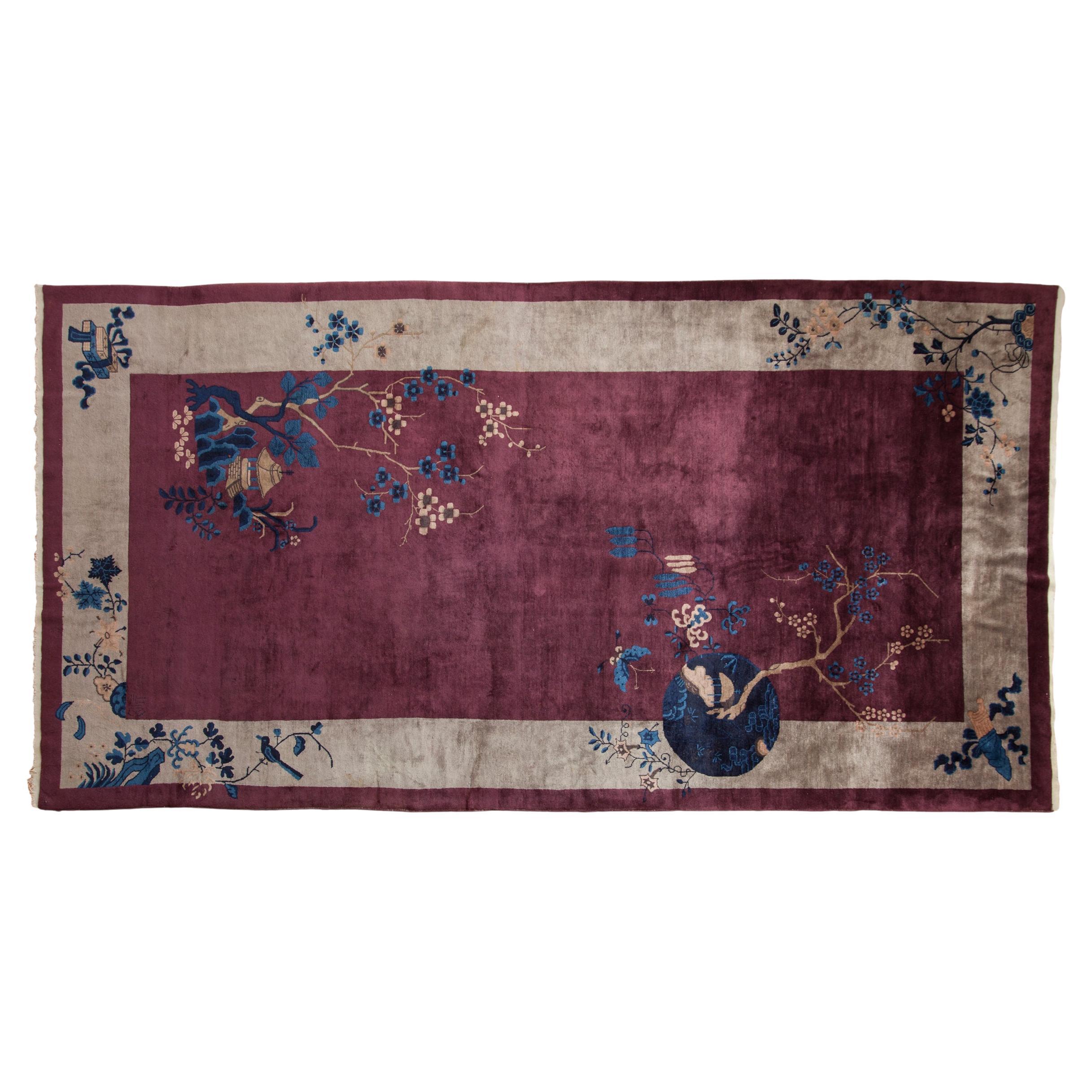 Antique Art Deco Carpet