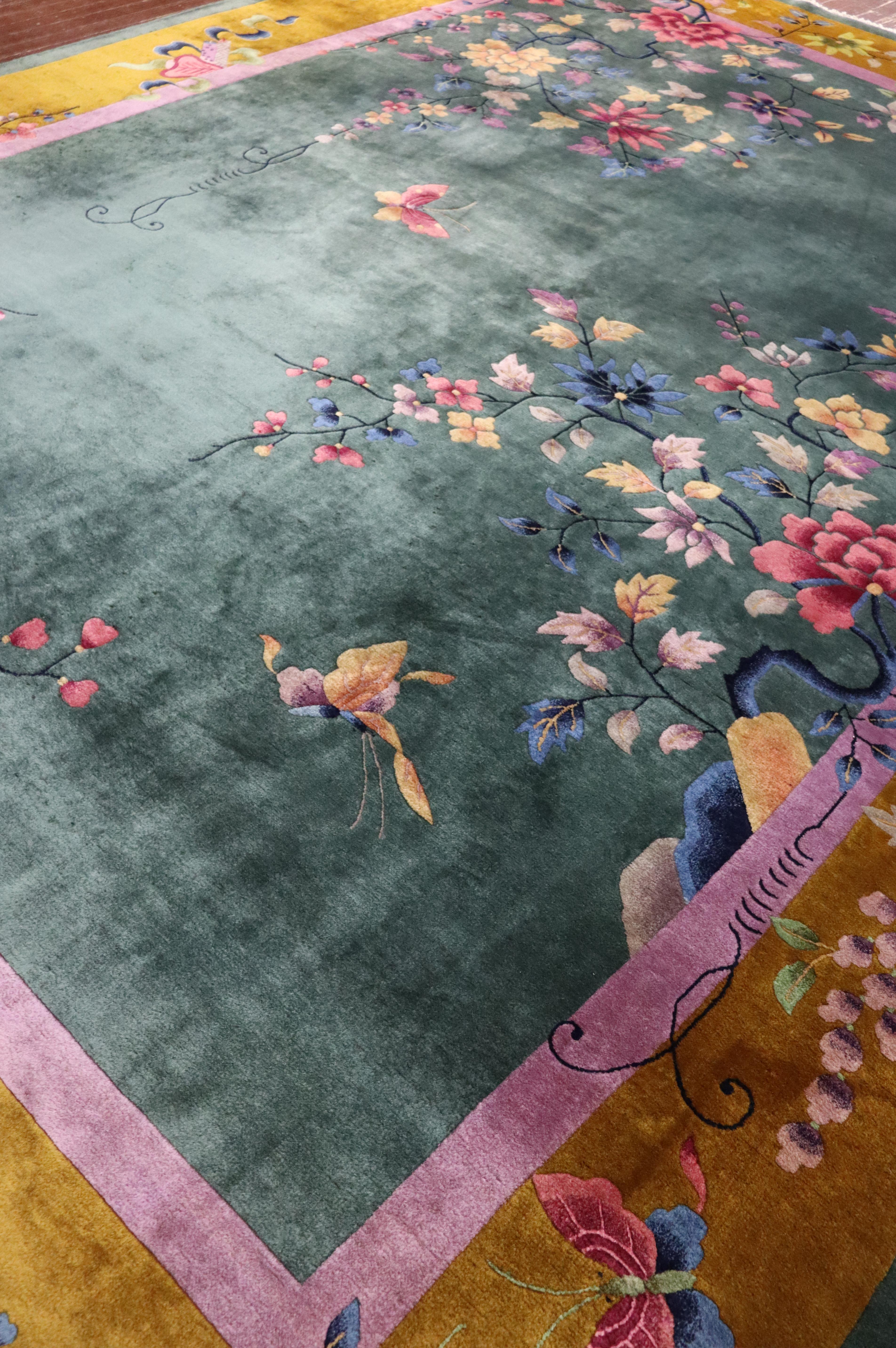 Antique Art Deco Carpet, Superb 2
