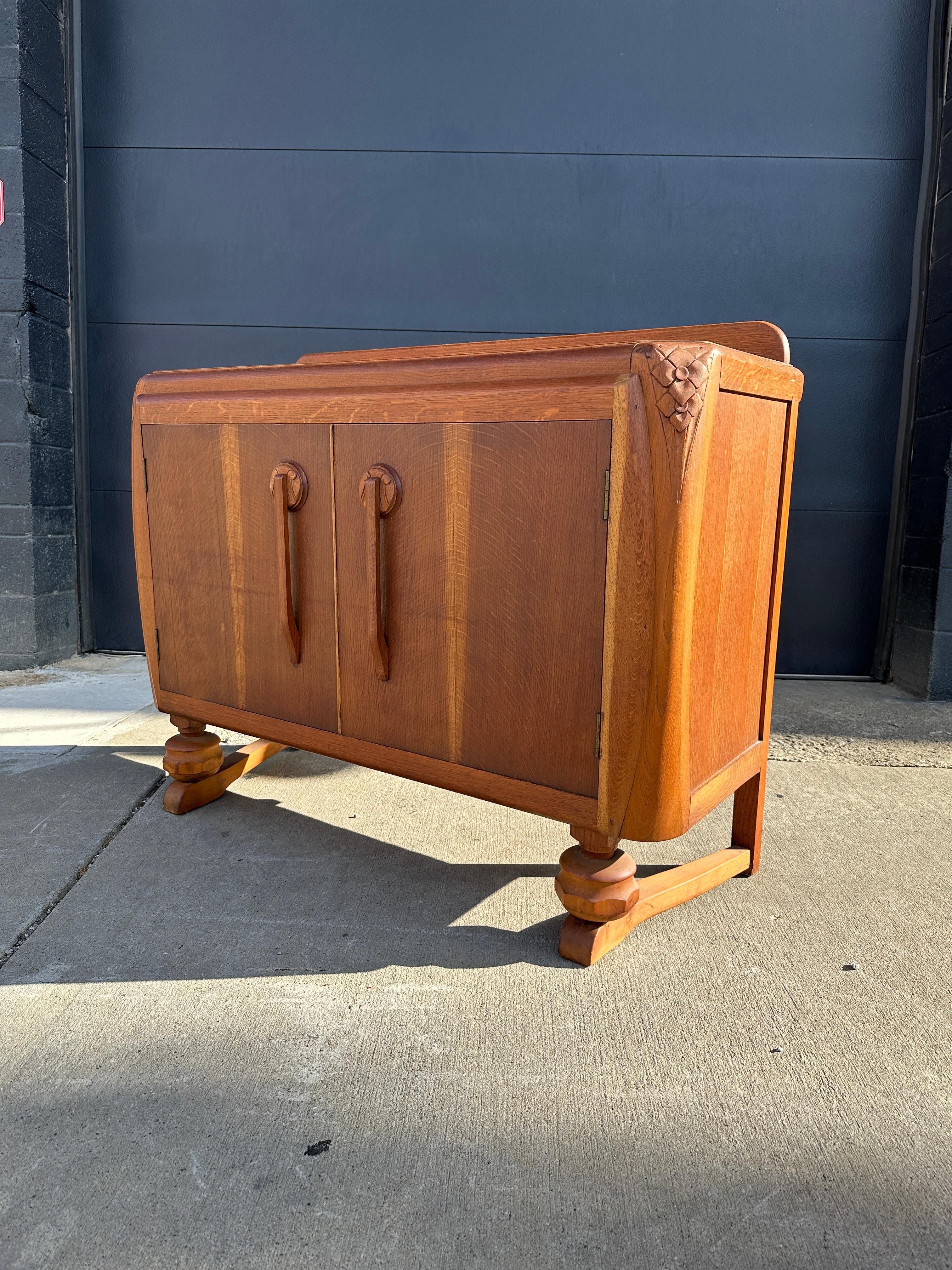 Antique Art Deco Chest of Drawers / Sideboard Buffet / Console, circa 1920s 4