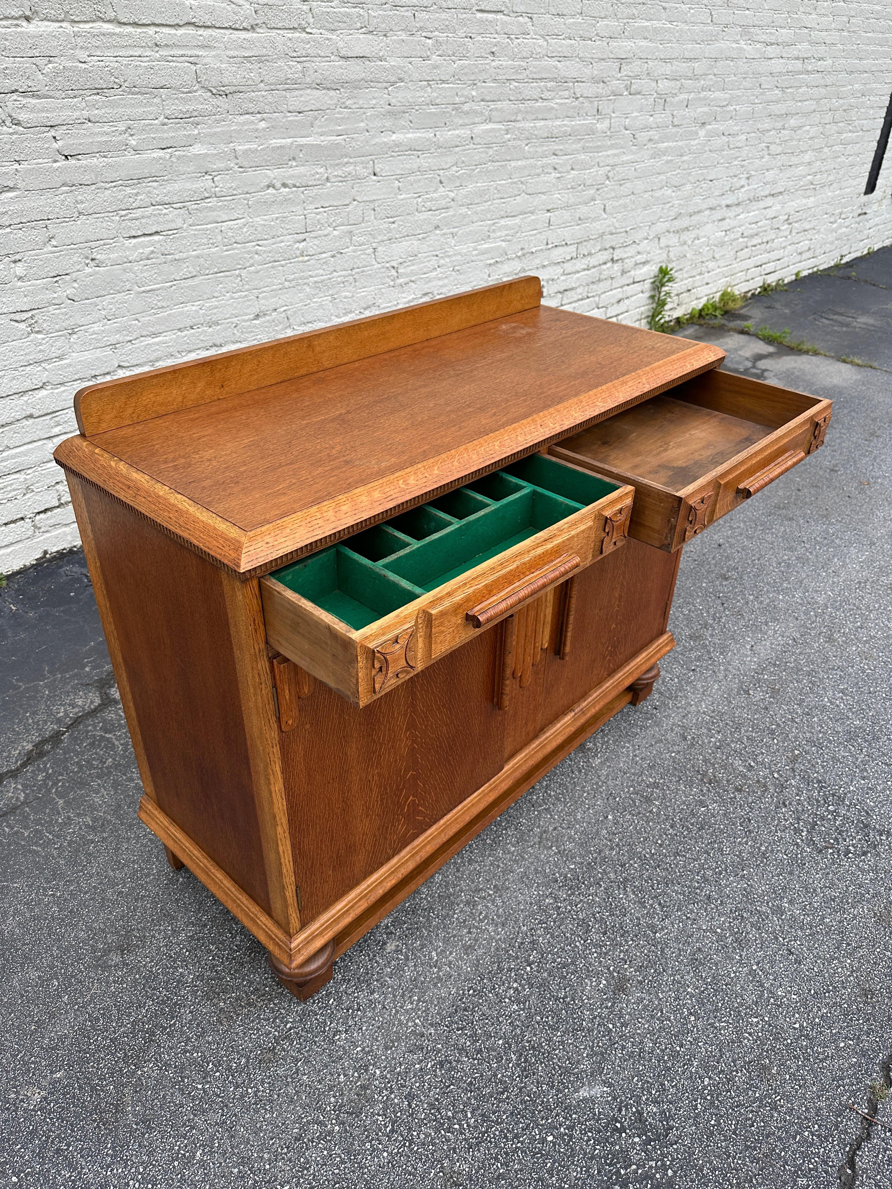 Antique Art Deco Chest of Drawers / Sideboard Buffet / Console, circa 1920s 1