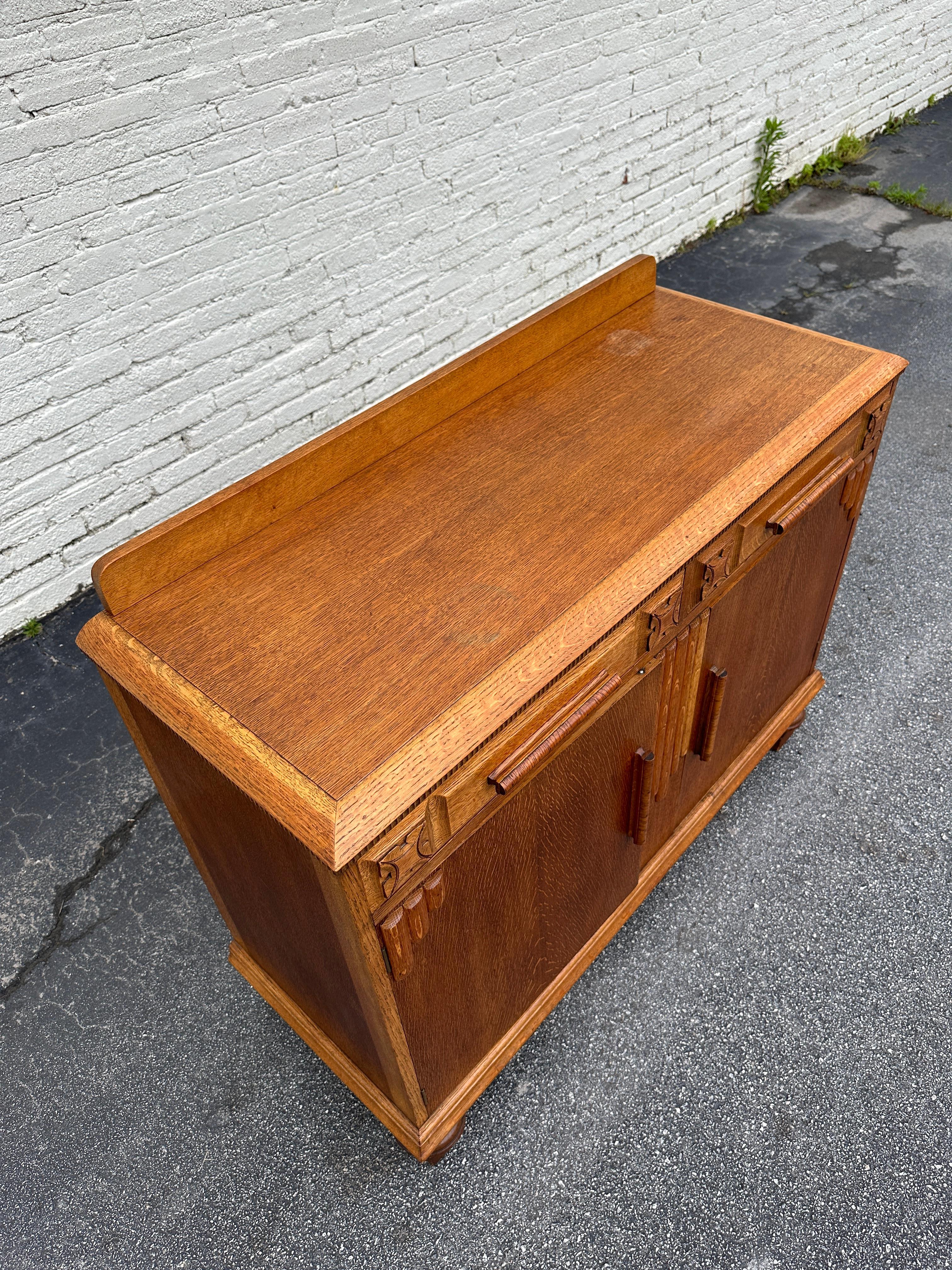 Antique Art Deco Chest of Drawers / Sideboard Buffet / Console, circa 1920s 2